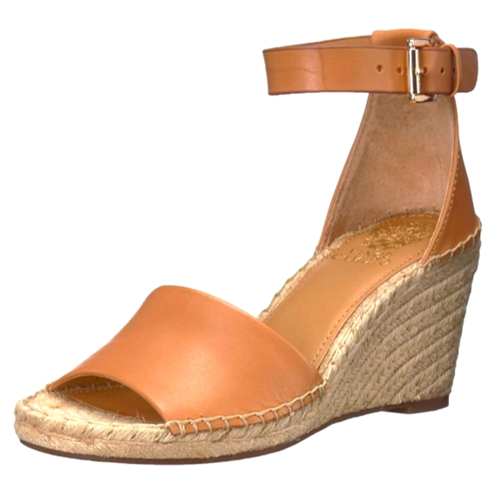 Vince Camuto Tan Espadrille Wedges